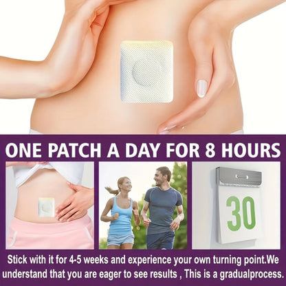 Bee Venom Navel Patches 30pcs – Natural Botanical Belly Button Patches for Body Wellness, Detox & Self Care, Long-Lasting Adhesion, Fresh Scent, Gentle for All Skin Types
