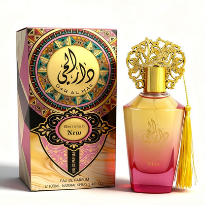 Arabic Perfume for Women 3.4 oz - Luxury Middle Eastern Eau de Parfum Spray, Long-Lasting Fruity Oriental Fragrance, Arabic Name Design, Ideal Gift for Valentine's Day, Christmas & Celebrations