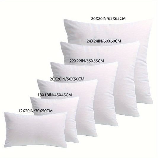 Pillow Inserts Square Microfiber Throw Pillow Inserts for Couch Sofa, Hypoallergenic 100% Virgin Fiber Fill, Indoor Outdoor Cushion Inserts for Office Patio Picnic