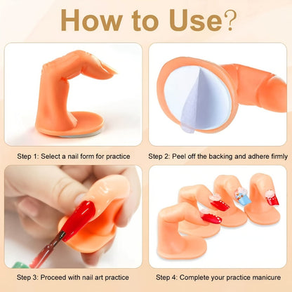 Acrylic Nail Kit with 36W UV LED Lamp, Electric Drill, Three Powders, Glitter Colors, Tips and Manicure Tools
