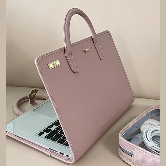 Laptop Bag Protective Sleeve for 13–16-Inch Devices with Soft Liner, Strap & 14 Variants for Work & Travel