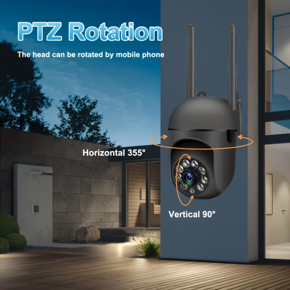 3MP AI Indoor Security Camera 4 Pack – Dual Band 2.4G/5G WiFi, AI Motion Detection with Audio Alert, Full-Color Night Vision, Two-Way Audio, Cloud Storage, Wall Mount Home Surveillance System