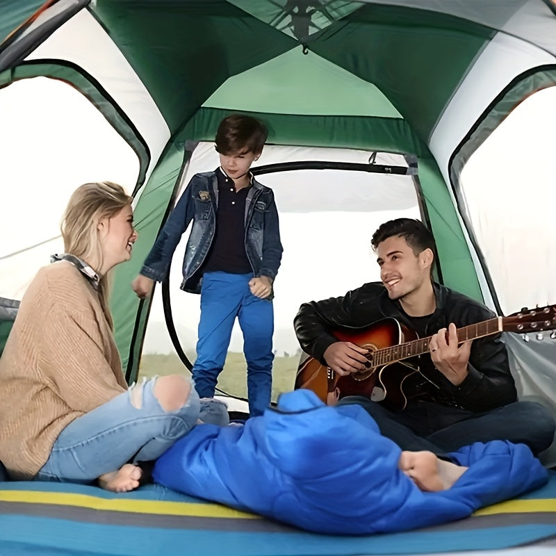 Four-Sided Beach Tent with Five Windows, 240 x 240 x 154 cm Size and Two Green Checkout Options