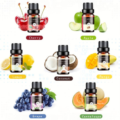 14-Bottle Fragrance Oil Gift Set with 5ml Bakery or Floral Scent Assortments for Diffusers and Candle Projects