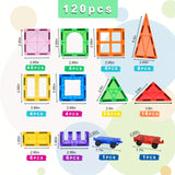 120 pieces of smart toy magnetic pieces