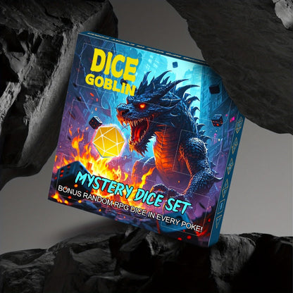 Mystery Box DnD Dice Set 72pcs Blind Box 9 Sets Random Polyhedral Dice with the Listed Color, Size or Set Options for Everyday Use