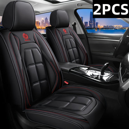 Faux Leather Car Seat Covers – Universal Fit for Cars, SUVs, Vans & Trucks, Dirt-Resistant Protective Seat Cover, Single Front / 2 Front / Full 5-Seat Sets, 5 Colors