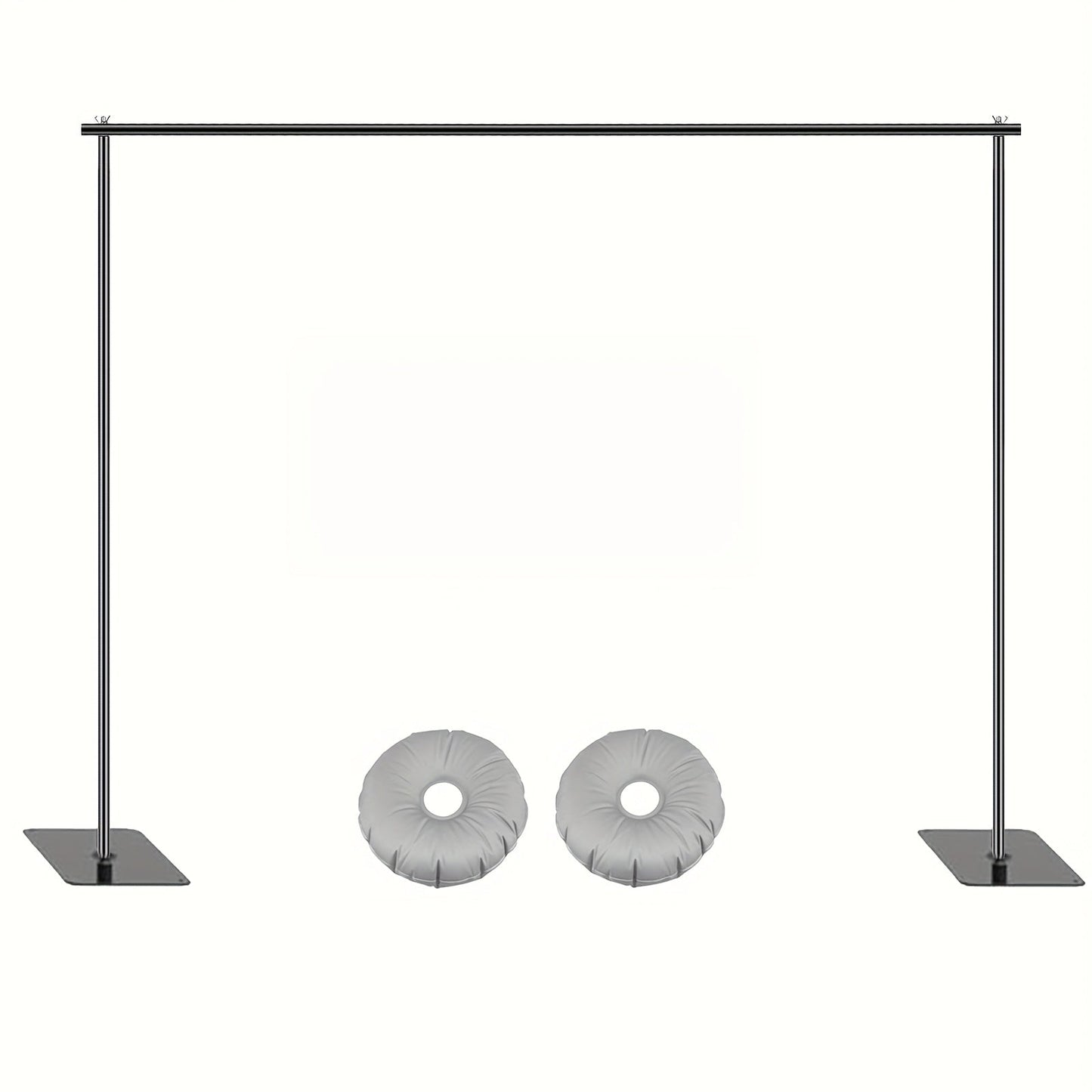Adjustable Backdrop Stand 10x6.5ft Heavy Duty Metal Background Support System | Photo Studio, Wedding, Birthday Party & Event Photography Stand with Carrying Bag