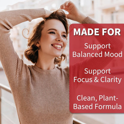 Berberine Supplement with Ceylon Cinnamon, Beet Root & Turmeric — Blood Sugar Support, Metabolic Health, Mood & Focus Formula | Daily Wellness Capsules for Men & Women | 30-Day Supply | 1 or 2 Bottle