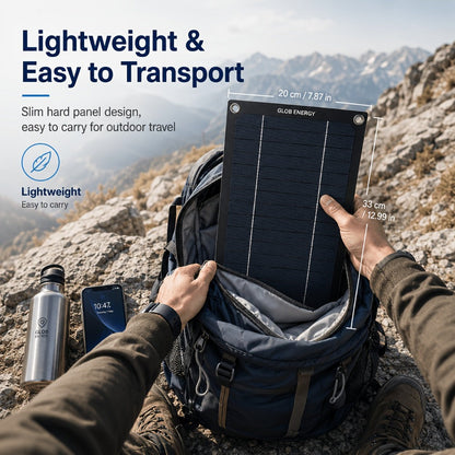 Solar Panel Kit with 100A Controller, Foldable Portable Solar Charging Kit with USB Direct Charging for Camping RV Boat Car Travel Emergency Power Supply, Off-Grid Solar Charger Set