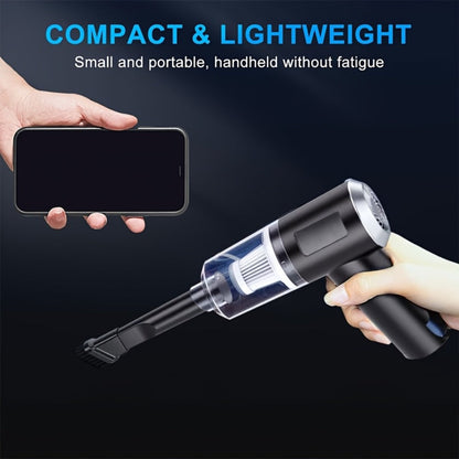 Mini Vacuum Cleaner Wireless Charging with Strong Suction – Portable Cordless Handheld Cleaner for Computer Keyboard, Car & Home, Great Gift for Valentine's Day, July 4th & New Year