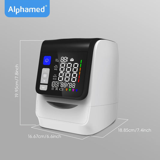 Blood Pressure Monitor Upper Arm - Automatic Digital BP Machine, Large Display, 2-4 User Memory 199 Readings, 8.7-17" Cuff, Home Blood Pressure Meter with Irregular Heartbeat Detection, 3 Models