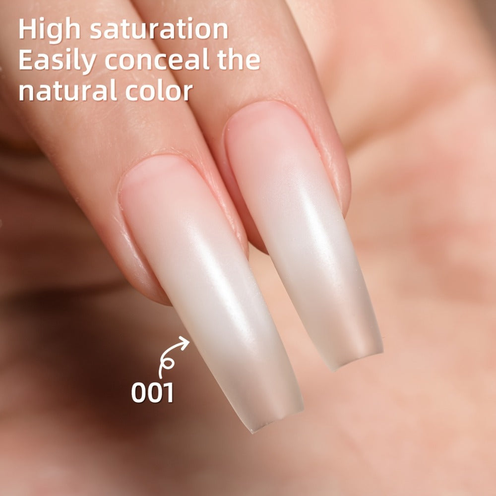 Gel Nail Polish Set with MORDDA Label, 9 Gradient Colors in the Yi Qiu Ci Nine-Grid Palette