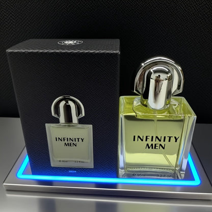 Eau de Parfum for Men 30ml in Mint-Green & Gold Travel Bottle with Woody Source Family for Daily Wear
