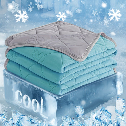 Embossed Diamond-Pattern Summer Blanket in Six Colors with Throw, Twin and Full Size Labels