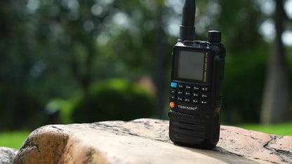 TIDRADIO TD-H3 Ham Radio GMRS Handheld Two Way Radio with USB-C Programming Charging, Long Range 2500mAh Battery, Air Band Antenna, Key Frequency Match for Outdoor Camping Emergency