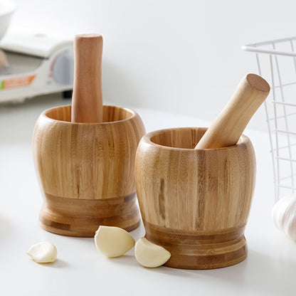 Garlic Crusher Grinding Bowl Food-Grade Multi-Functional Mortar for Garlic, Herbs & Pepper – Easy to Clean Durable Kitchen Tool