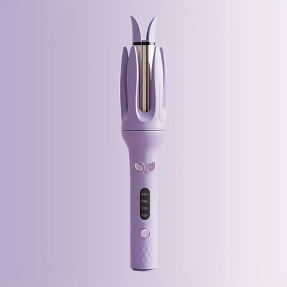 Automatic Hair Curler 28mm Barrel Negative Ion Technology 4 Temperature Settings Fast Heating Portable Travel Hair Curling Wand for Easy Curls Women Gift