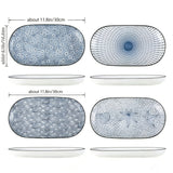 4pcs - Large Dinner Plates