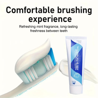 Mint Whitening Toothpaste Deep Cleaning Fresh Breath Plaque Removal Oral Care Set for Men Women Family Travel Use 1 2 3 4 8 Pack Value Bundle