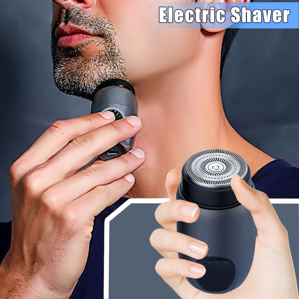 Electric Shaver Mini 1200mAh USB Rechargeable Pocket Razor in Five Colors for Daily Grooming