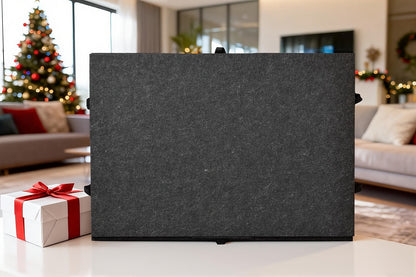 Roll-Up Puzzle Mat Board Extra Large – Foldaway Felt Mat for 1000 & 1500 Piece Jigsaw Puzzles, 6 Sorting Drawers, Portable Roll-Up Storage Solution for Puzzle Lovers Adults Seniors