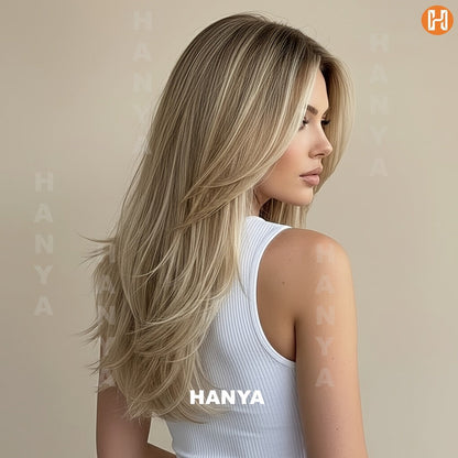 Synthetic Wig Long Heat-Resistant Style, Six Color Choices with 24-Inch Retained Length for Parties