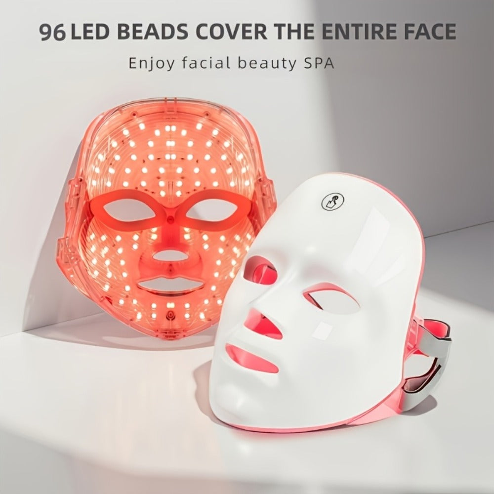 LED Light Therapy Device 7 Color Photon USB Powered for Bath Time, Home Spa and Personal Care