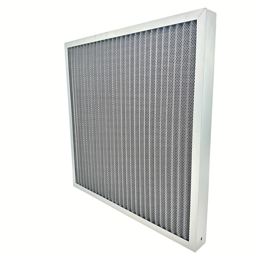 Washable 1-Inch HVAC Air Filter with Aluminum Frame in 14 Nominal Size Options from 12 x 12 to 20 x 30 Inches