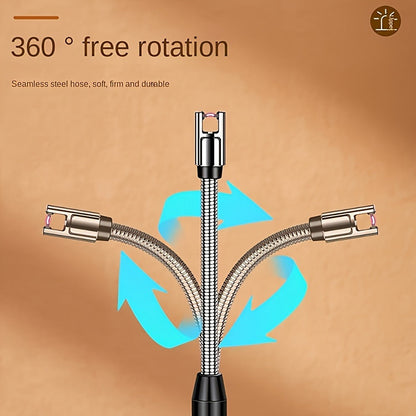 Flexible-Neck Electric Arc Candle Lighter in Nine Color and One- or Two-Piece Checkout Options