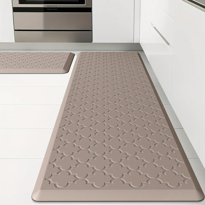 Kitchen Mat Set, 2-Piece Cushioned Standing Mats in Four Colors with 17.3x29 and 17.3x47 or 17.3x59-Inch Pairings
