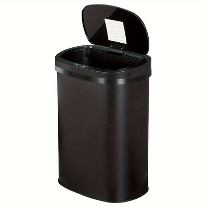 Touchless Motion Sensor Trash Can 13 Gallon 50L – Automatic Kitchen Garbage Can for Home Office Bedroom Living Room
