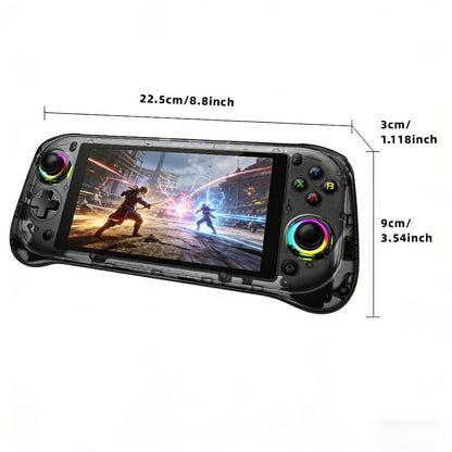 Handheld Game Console J55 with 5.5-Inch Large HD Display, 64GB Options, Linux-based system, Handheld controls