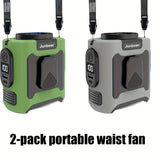 2PCS-Gray+Green