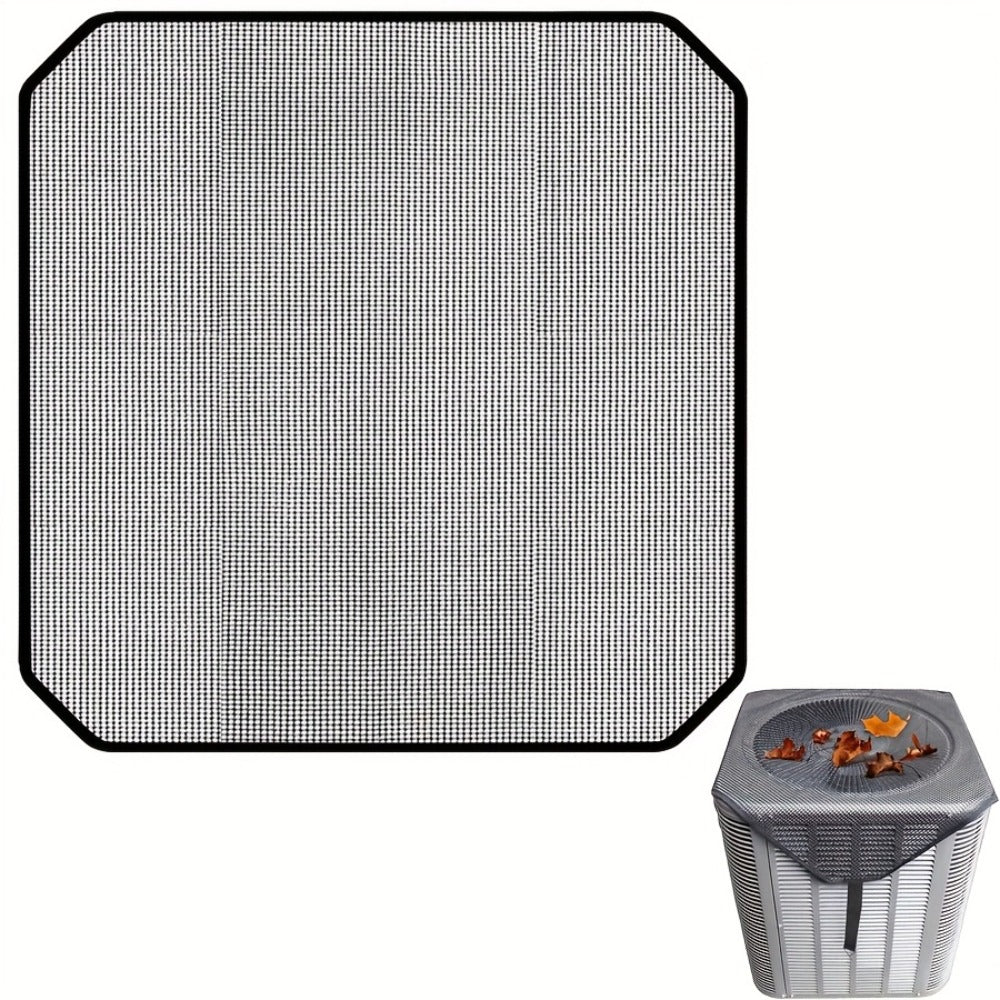 Outdoor AC Cover Premium Waterproof Windproof | Super Durable Air Conditioner Protector with Breathable PVC Mesh Ventilation – Dust & Cold Air Barrier for Condenser Units