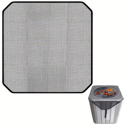 Outdoor AC Cover Premium Waterproof Windproof | Super Durable Air Conditioner Protector with Breathable PVC Mesh Ventilation – Dust & Cold Air Barrier for Condenser Units