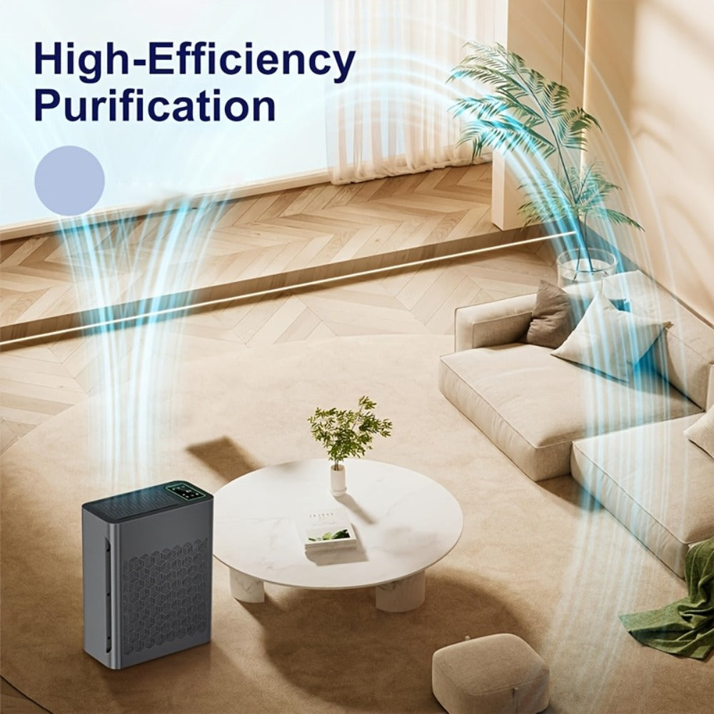 Air Purifier with 1095 Sq Ft Coverage, Air Quality Display, Timer and Four Retained Color Finishes
