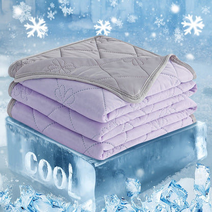 Embossed Diamond-Pattern Summer Blanket in Six Colors with Throw, Twin and Full Size Labels