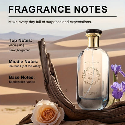Arabian Perfume Vanilla Scent for Women and Men Oriental Fragrance - Elegant Portable Spray for Bath Time, Home Spa and Personal Care
