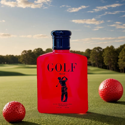 Men's Eau de Parfum Full Size - Red Intense EDP 3.4 fl oz | Bold Fruity Aromatic Cologne Cranberry Grapefruit Lemon Scent for Men