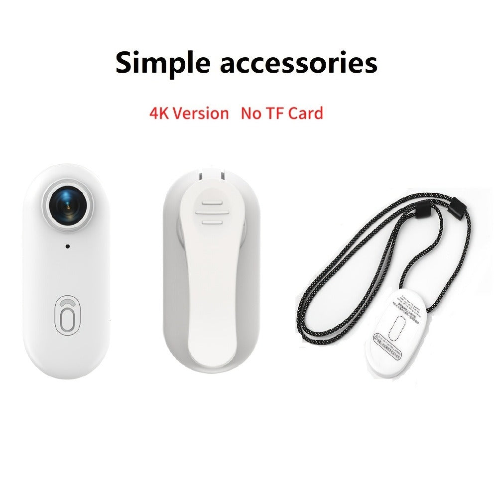 H265-Labeled Thumb Action Camera with 1080P or 4K Options, Magnetic Mount and Three Accessory Bundles
