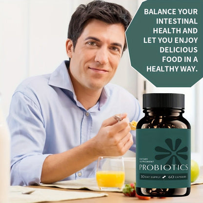 3-in-1 Probiotic Prebiotic & Postbiotic Capsules – Slow Release Synbiotic with Multi-Enzyme for Complete Gut Health & Digestive Harmony | 60 Capsules | ShopVora UK