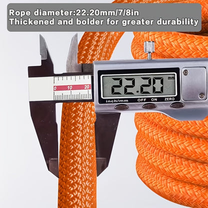 Kinetic Recovery Rope 48501 LBS 22 Ton - High Strength Nylon Tow Rope with Bow Shackles & Storage Bag, 14.5 16.4 30 FT Options for Truck SUV UTV ATV Off Road Emergency Rescue