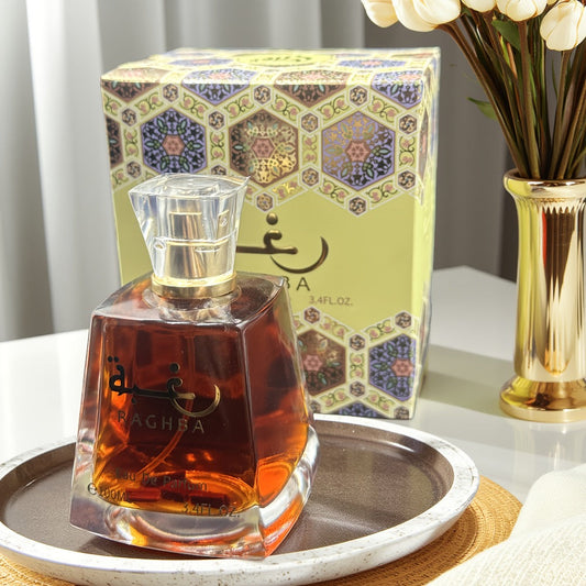 Mens Perfume Amber Wood 3.4oz Long Lasting Pure Parfum Woody Oriental Fragrance Middle Eastern Scent Daily Wear Date Night Gift for Him