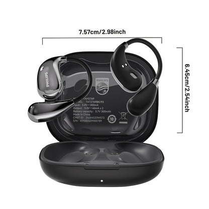 Wireless Earbuds Philips TAT2769 Bluetooth 5.4 Earhooks with Noise-Cancelling Call Mic in Three Colors