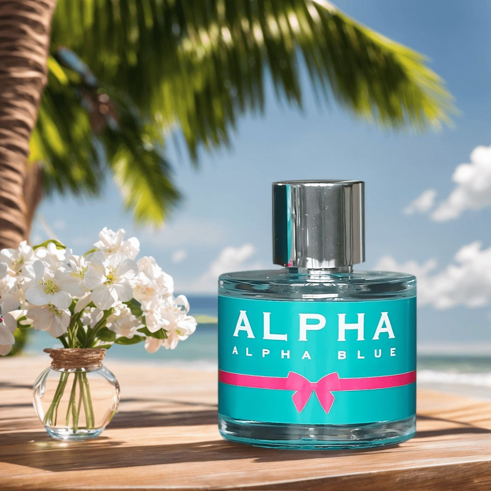 Alpha Blue Women's Eau de Toilette 3.4 fl oz | Sweet Floral Perfume Spray for Women Long Lasting Fragrance Gift for Her