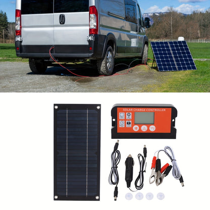 RV Solar Panel Kit 18V | 100A Controller Expandable All-Season Camping