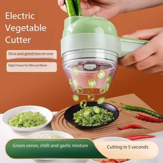 Mini Electric Food Chopper Portable USB Rechargeable 1 Cup Multifunctional Food Processor for Garlic Onion Celery Vegetables Easy to Clean with Cleaning Brush White