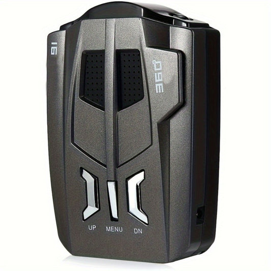 Radar Detector for Cars – Long Range Detection, Mute Memory, LED Display, City & Highway Mode, Speed Camera Alert Driving Aid for All Vehicles