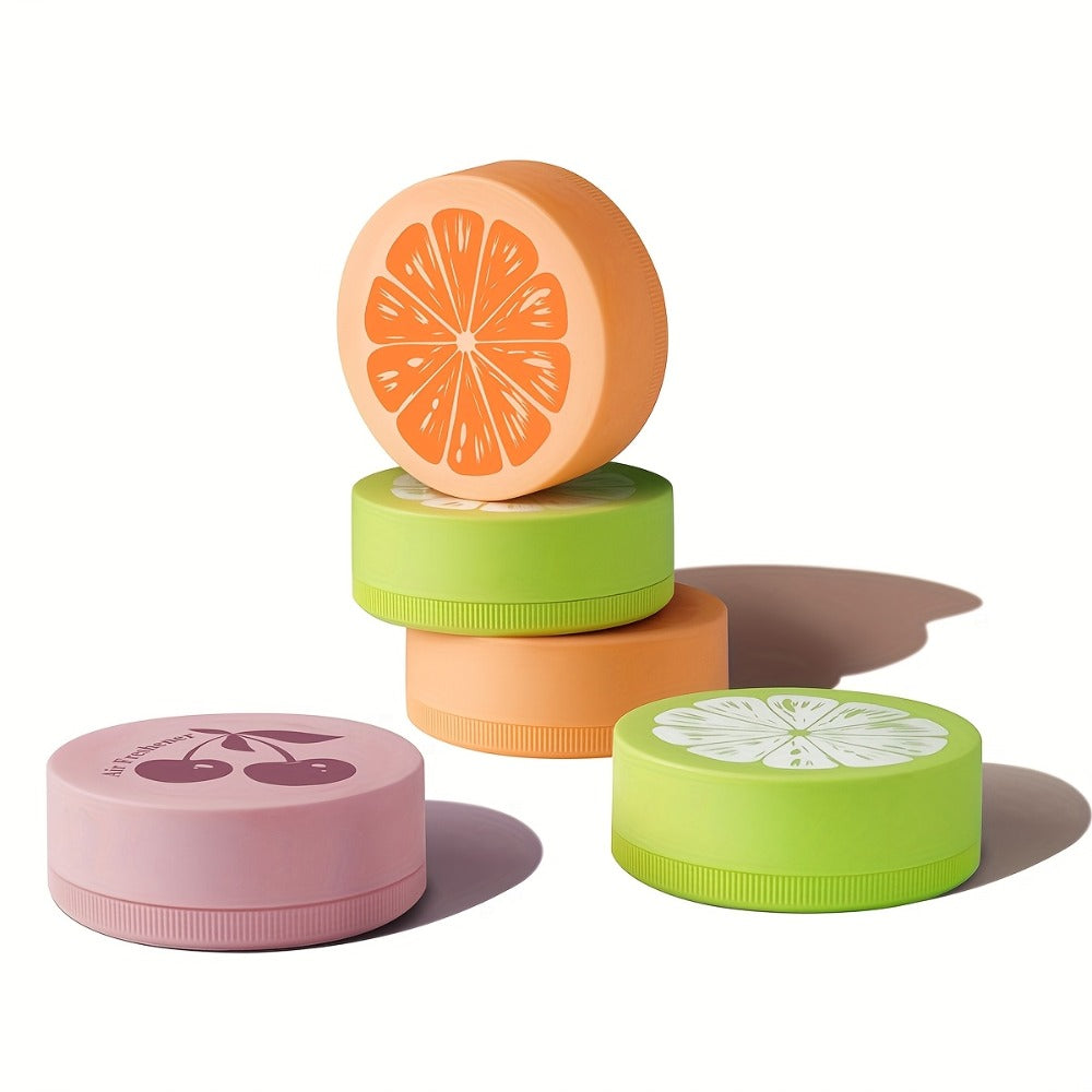 Car Air Freshener 2-Pack Solid Fragrance Jars in Cherry, Lavender, Lime, Rose or Sweet Orange